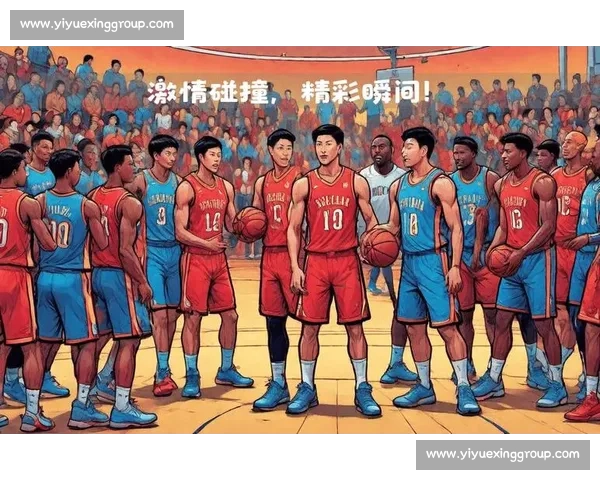 篮球比赛精彩瞬间绘画作品集 展现激情与技巧的艺术之美